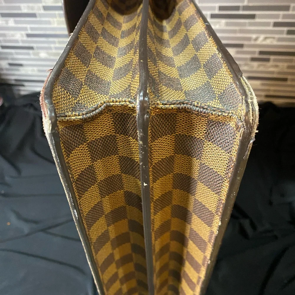 Louis Vuitton Damier Ebene Altona Briefcase Unisex